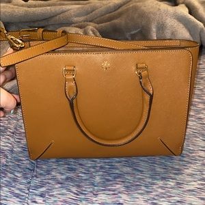 authentic tory burch bag with matching wallet